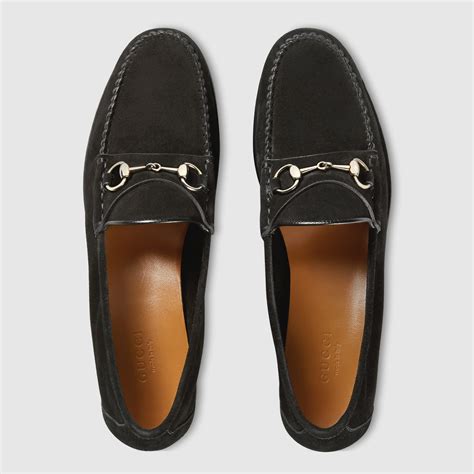 gucci womans loafers|gucci suede loafer.